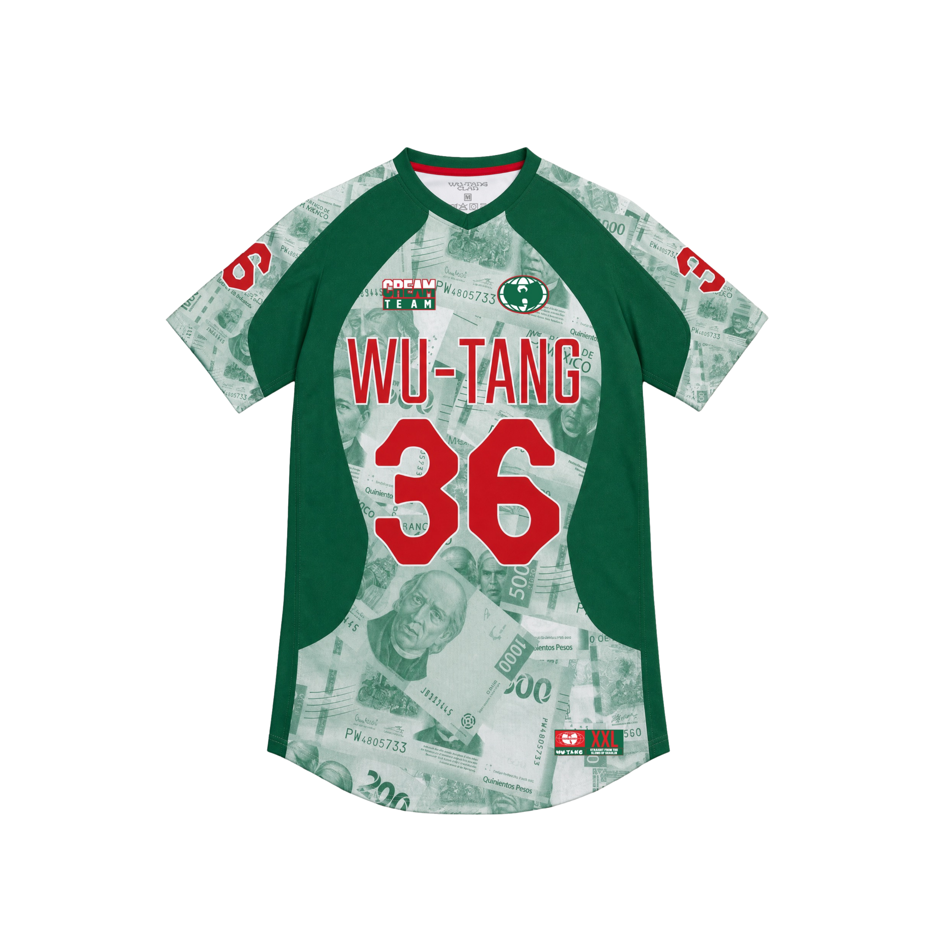 Wu-Tang Clan C.R.E.A.M. Team Mexico Soccer Jersey – Wu-Tang Clan Shop