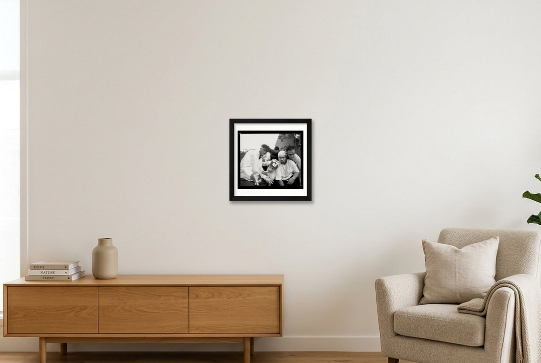 Shaolin Cypher — 30×30cm, 12×12" Floating Frame
