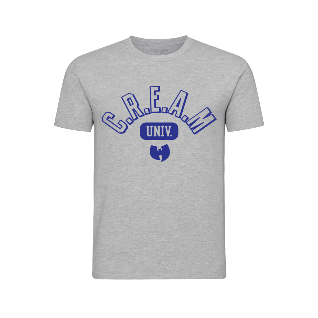 Youth C.R.E.A.M. University Tee - Grey – Wu-Tang Clan Shop