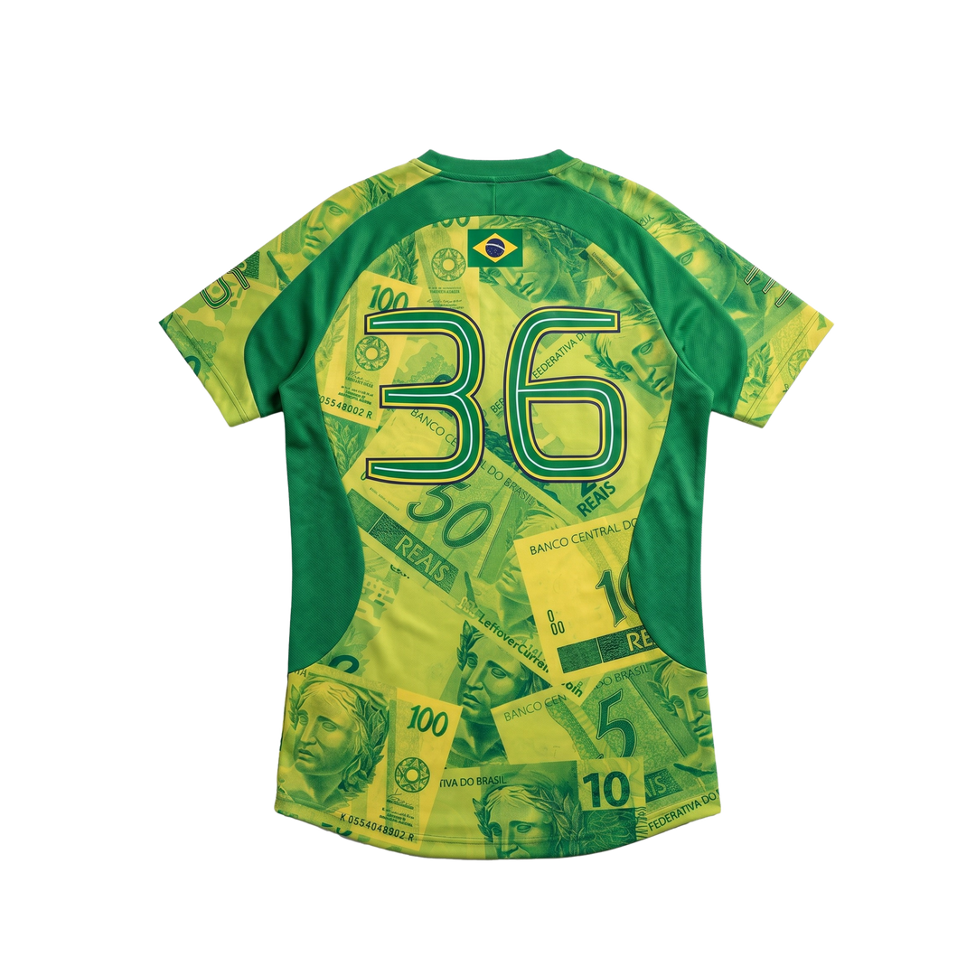 Wu-Tang Clan C.R.E.A.M. Team Brazil Soccer Jersey
