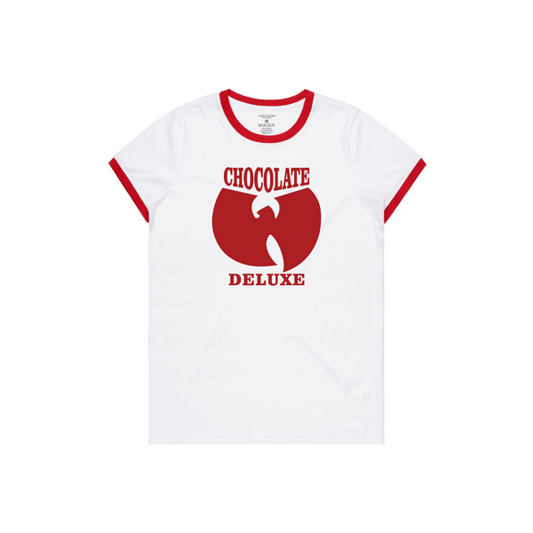 Wu-Tang Chocolate Deluxe Ringer Tee – Wu-Tang Clan Shop