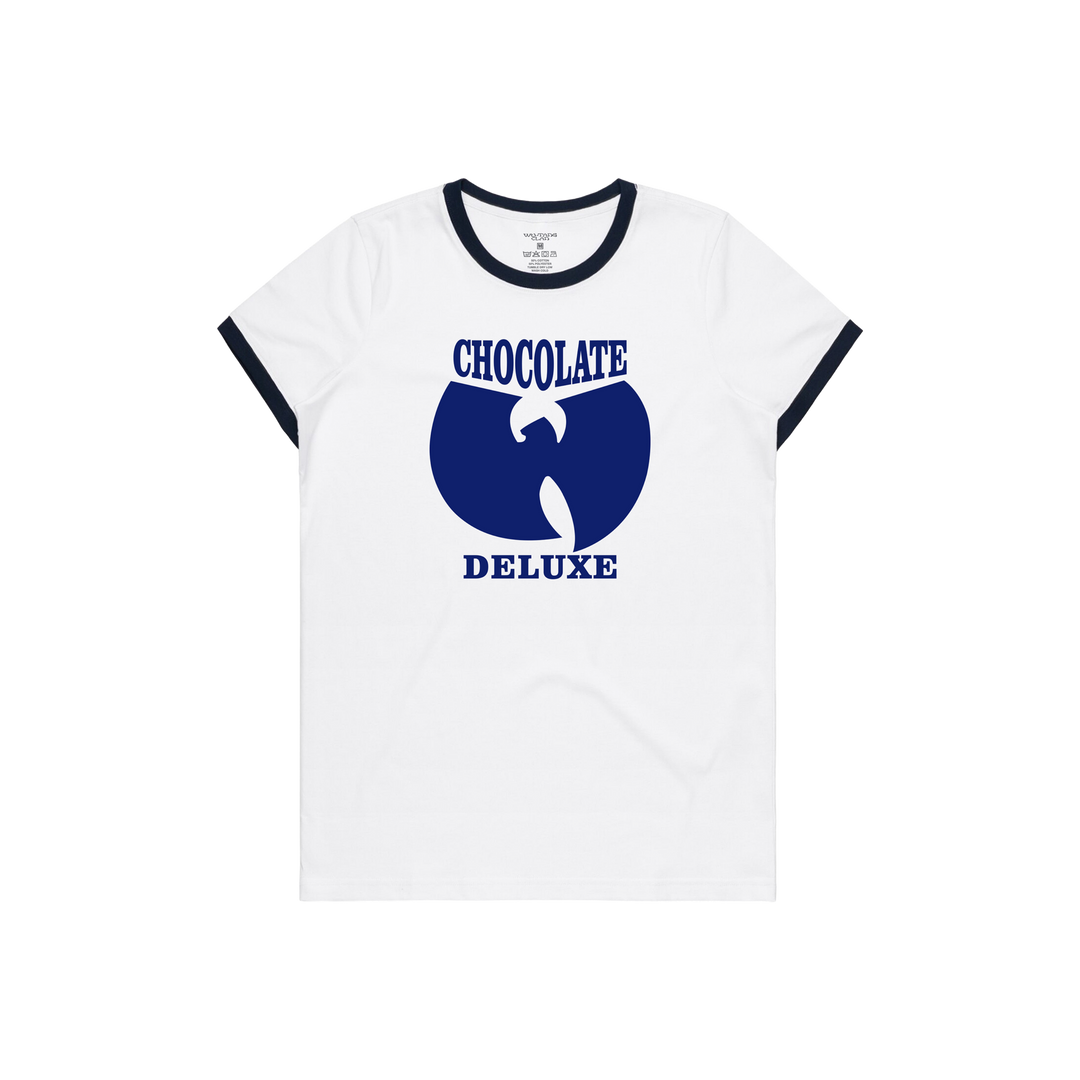 Wu-Tang Chocolate Deluxe Ringer Tee – Wu-Tang Clan Shop Wu-Tang Chocolate Deluxe Ringer Tee – Wu-Tang Clan Shop