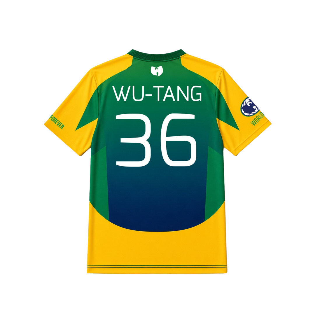 Wu-Tang Clan Global Pride Brazil Soccer Jersey