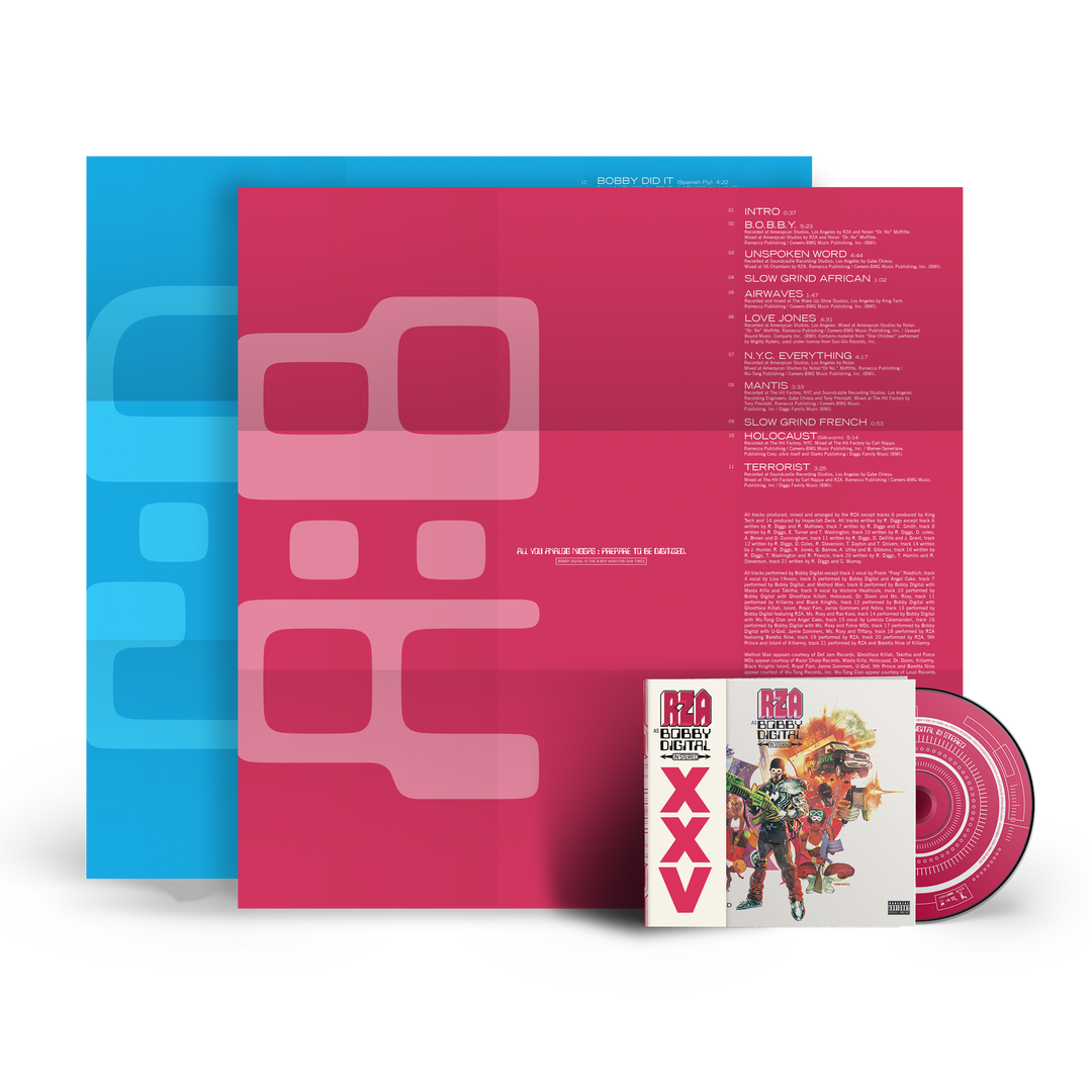 RZA - Bobby Digital In Stereo (25th Anniversary Package) CD – Wu RZA - Bobby Digital In Stereo (25th Anniversary Package) CD – Wu