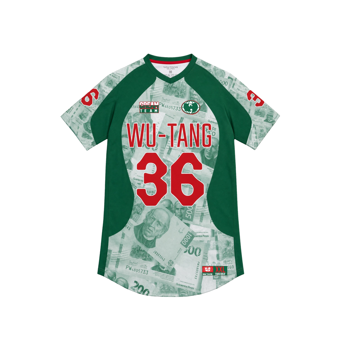 Wu-Tang Clan C.R.E.A.M. Team Mexico Soccer Jersey