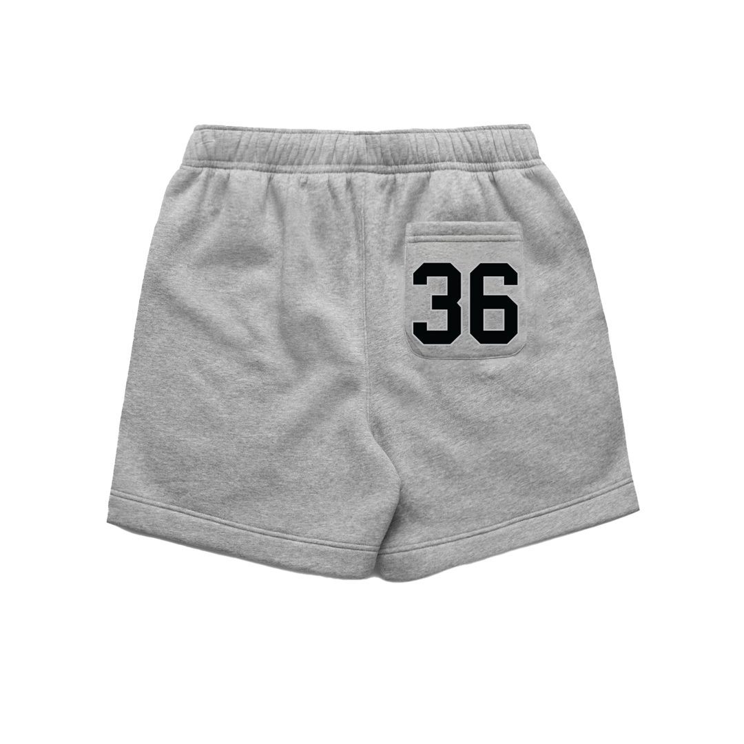 Shaolin Sluggers Shorts - Heather Gray