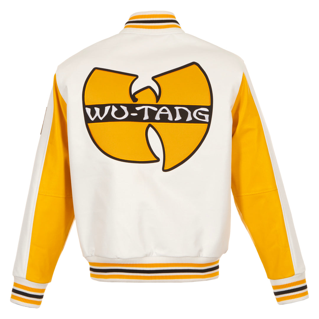WU Classic Logo Varsity White & Yellow Jacket