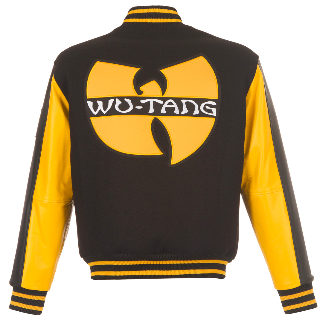 Wu Classic Logo Black & Yellow Patterned Sleeve Jacket