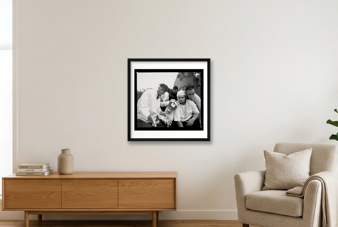 Shaolin Cypher — 50×50cm, 20×20" Black Frame