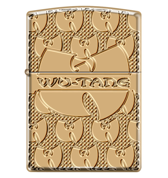 Wu Luxury Gold Plate Lighter