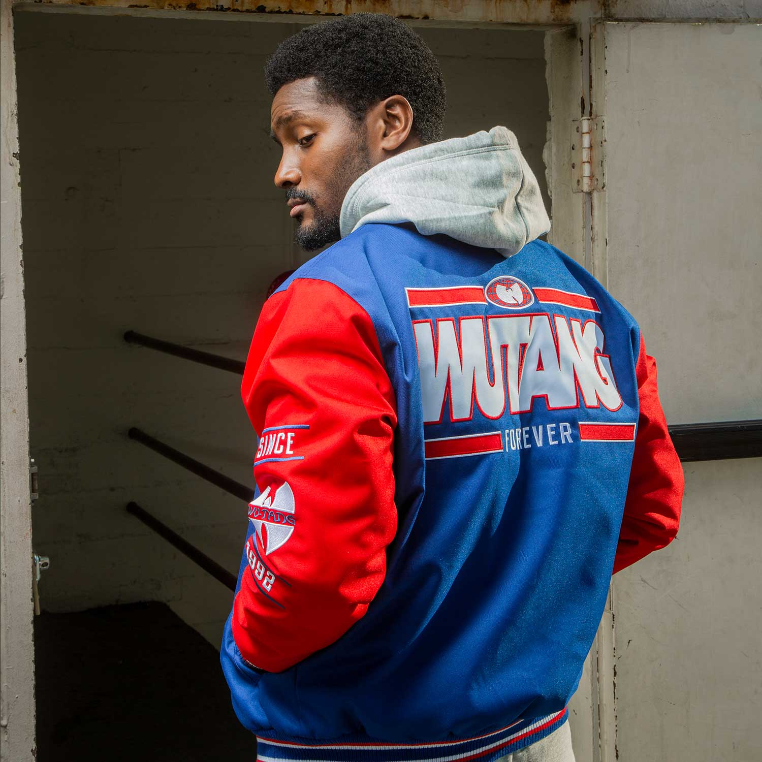 Wu-Tang Sportswear ナイロンジャケット レッド All-City Jacket Red and Blue – Wu-Tang Clan Shop