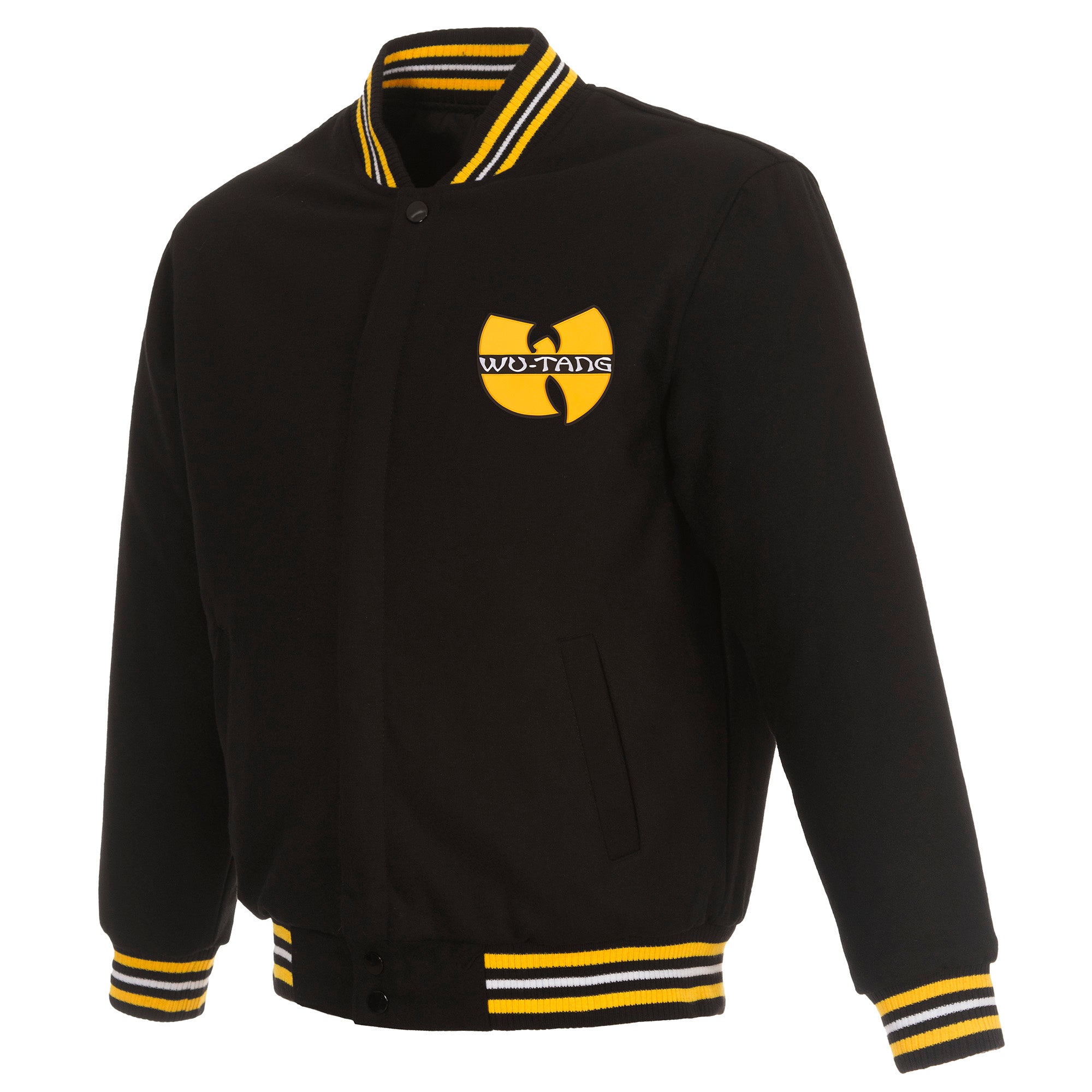 【 Wu-Tang Jacket size: L 】 🔴 Wu-Wear Black Leather Jacket Size XL 90's Vintage Wu-Tang Rare